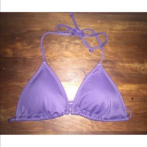 Victoria’s Secret Purple Halter Bikini Top Sz M